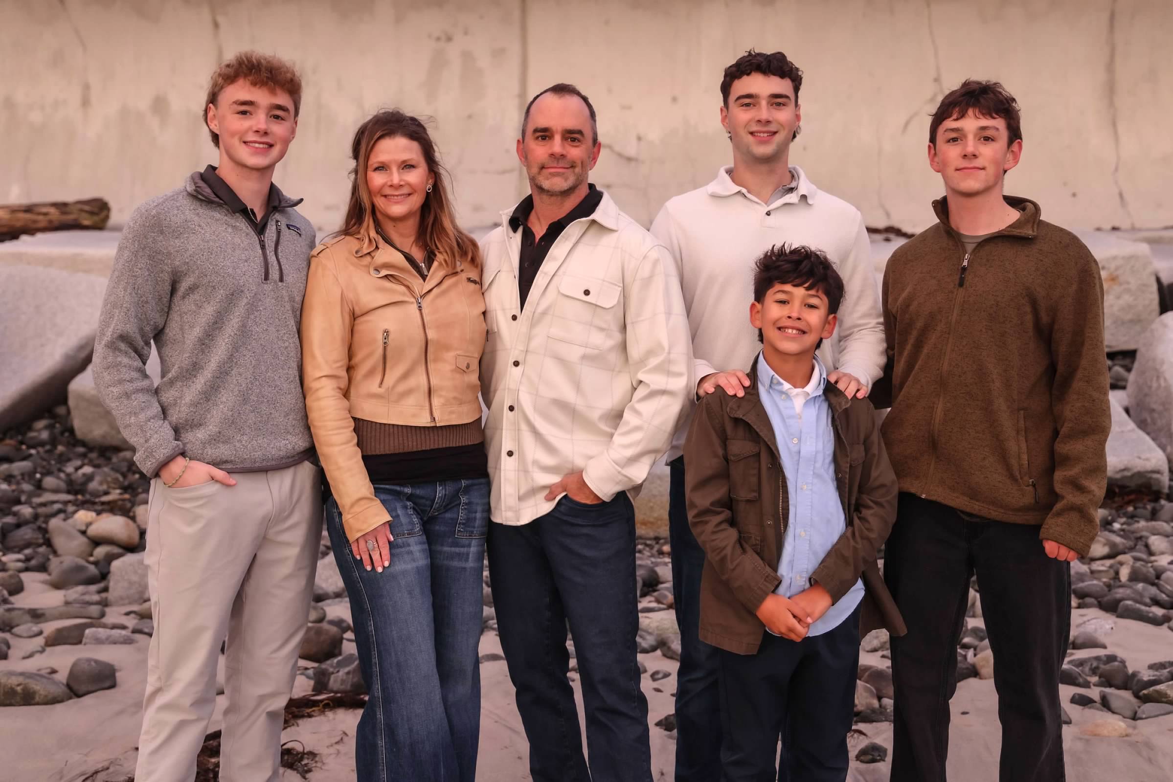 Dr. Bottrill with her family